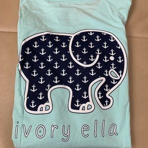 Ivory Ella teal long sleeve